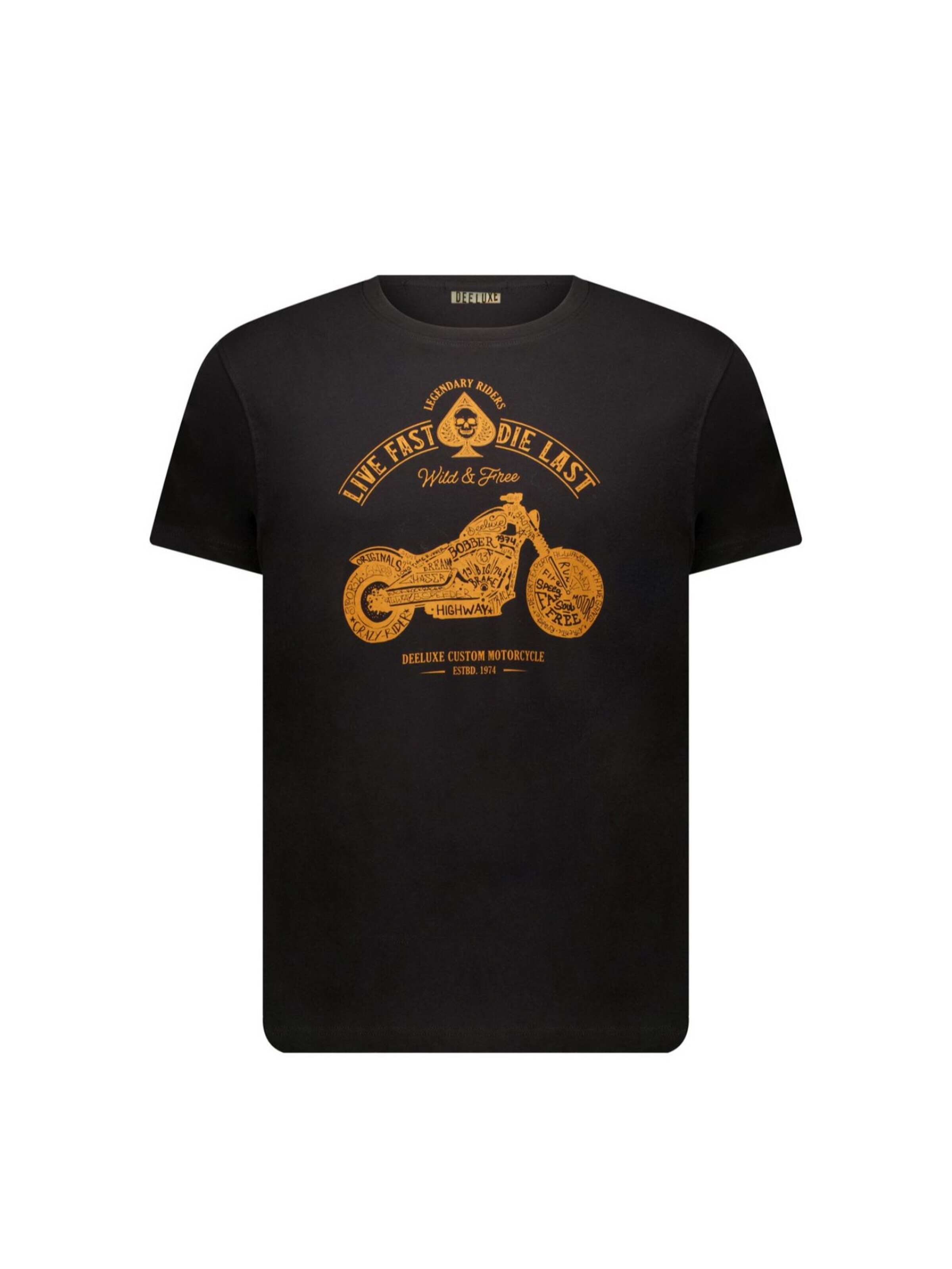 Deeluxe Shirt in Black: front