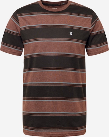 Volcom Shirt in Brown: front