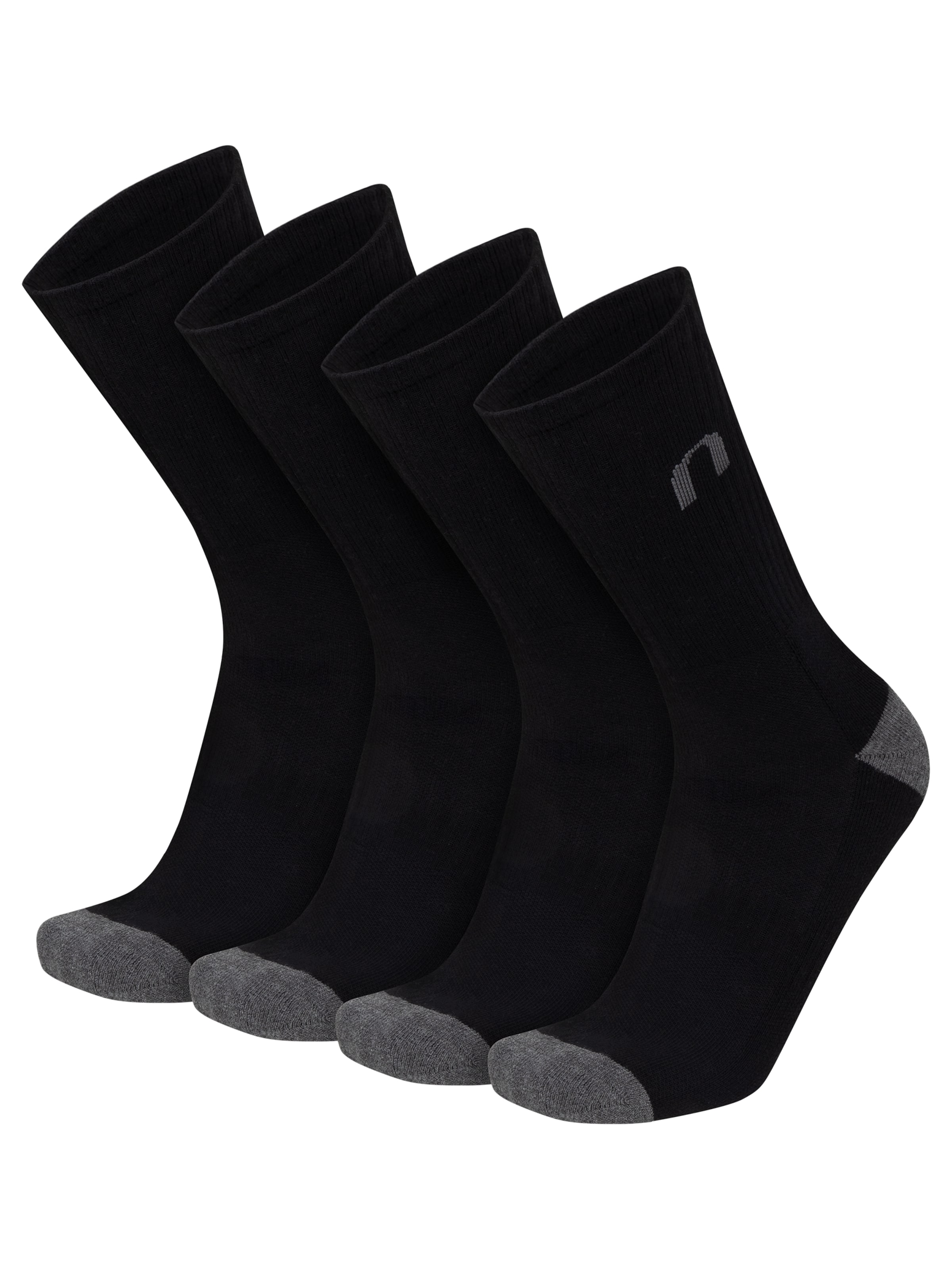Circle Five Sportsocken '4 Paar Sportsocken / Tennissocken'‌‌‌‌‌‌ in 35-38 in schwarz, Produktansicht