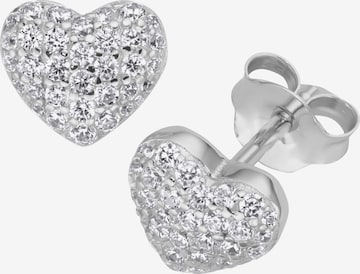 Smart Jewel Ohrringe in Silber: Vorderseite