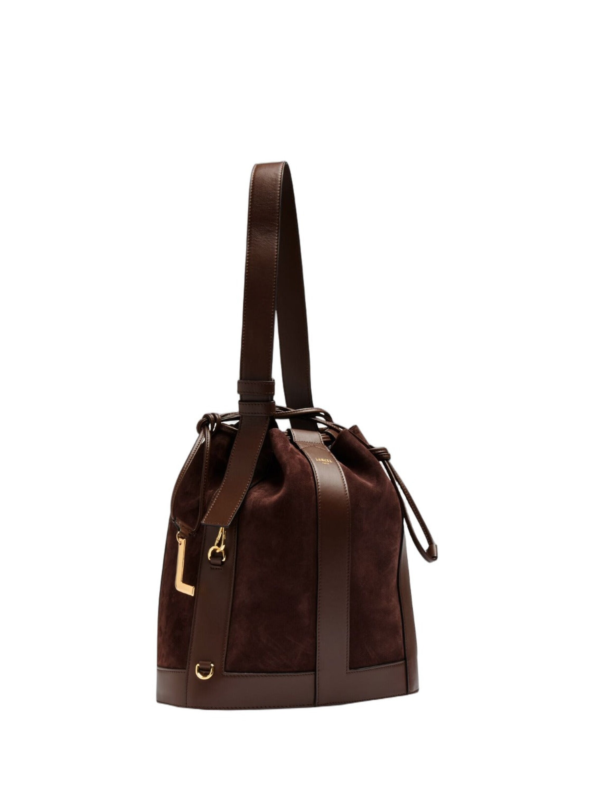 Sac bandoulière 'Elles' Lancel en marron