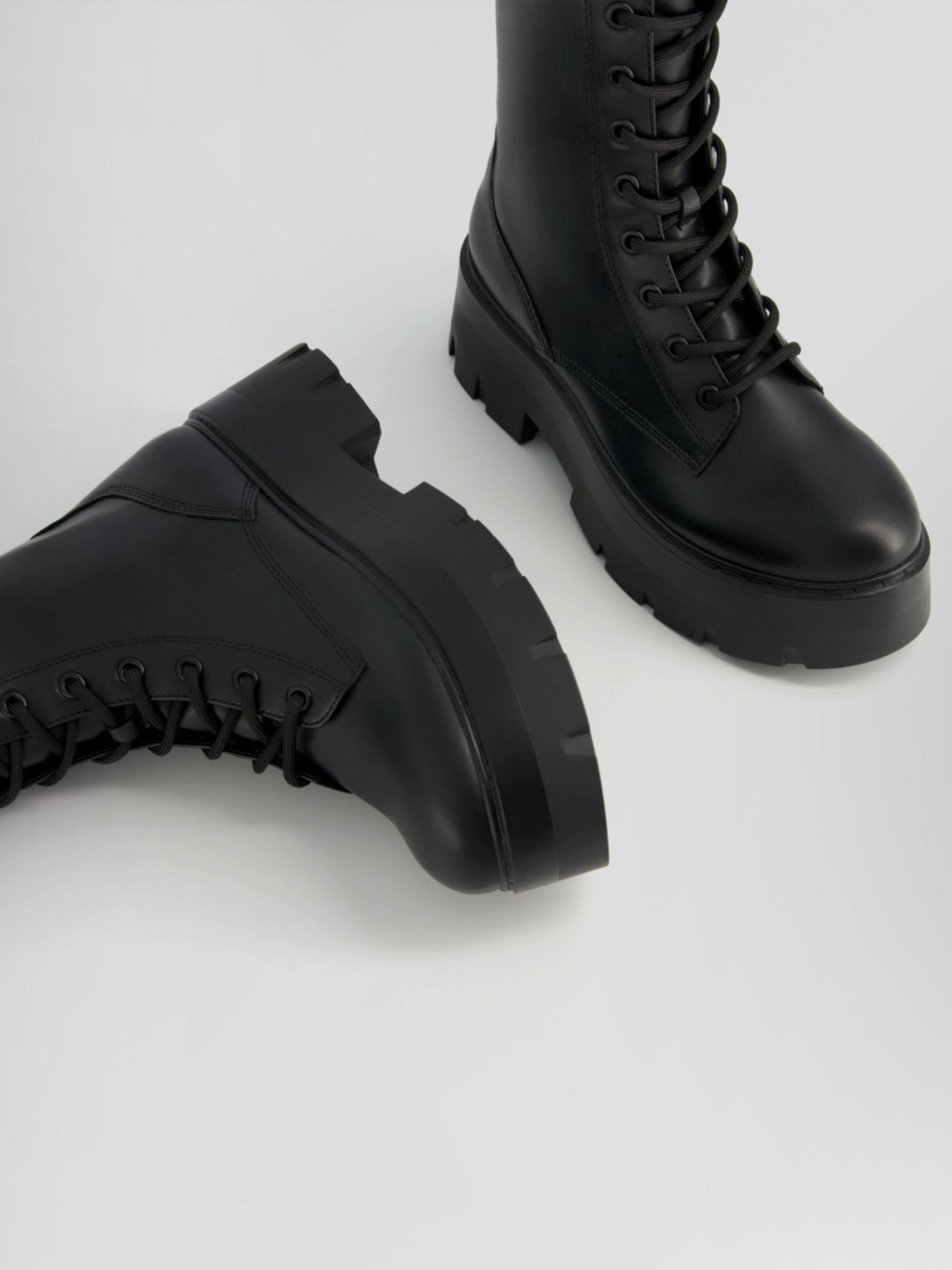Bottines noires bershka hotsell
