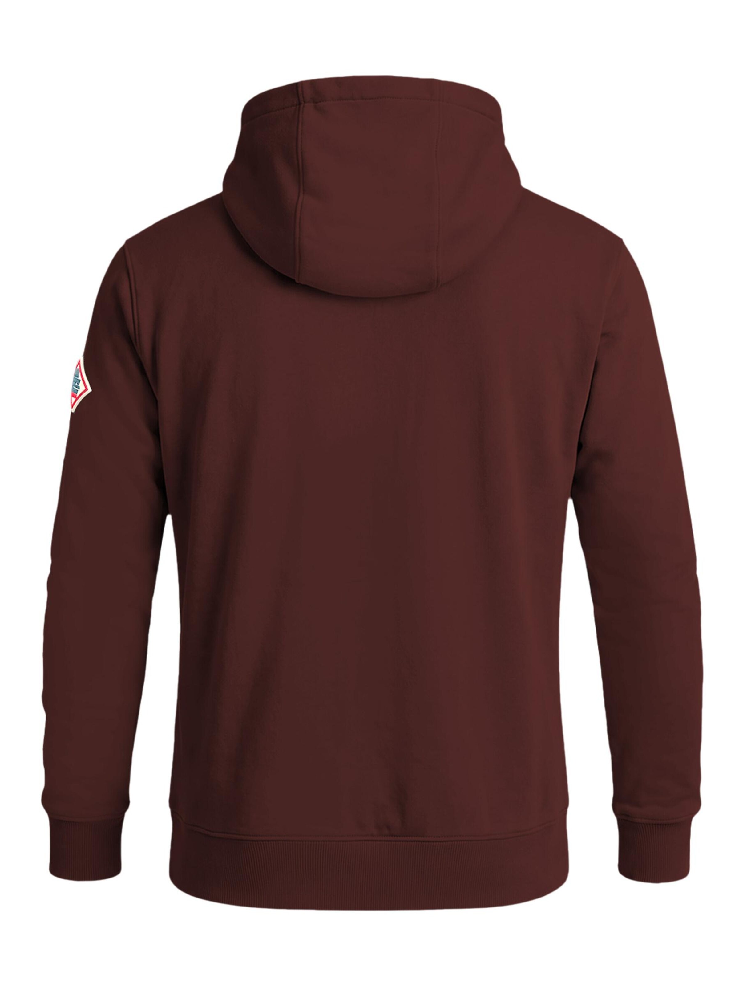 FORSBERG Sweatshirt 'Runarson Hoodie' in Red