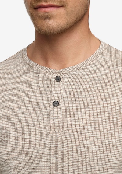 INDICODE Shirt in beigemeliert, Produktansicht
