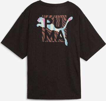 Tricou funcțional de la PUMA pe negru