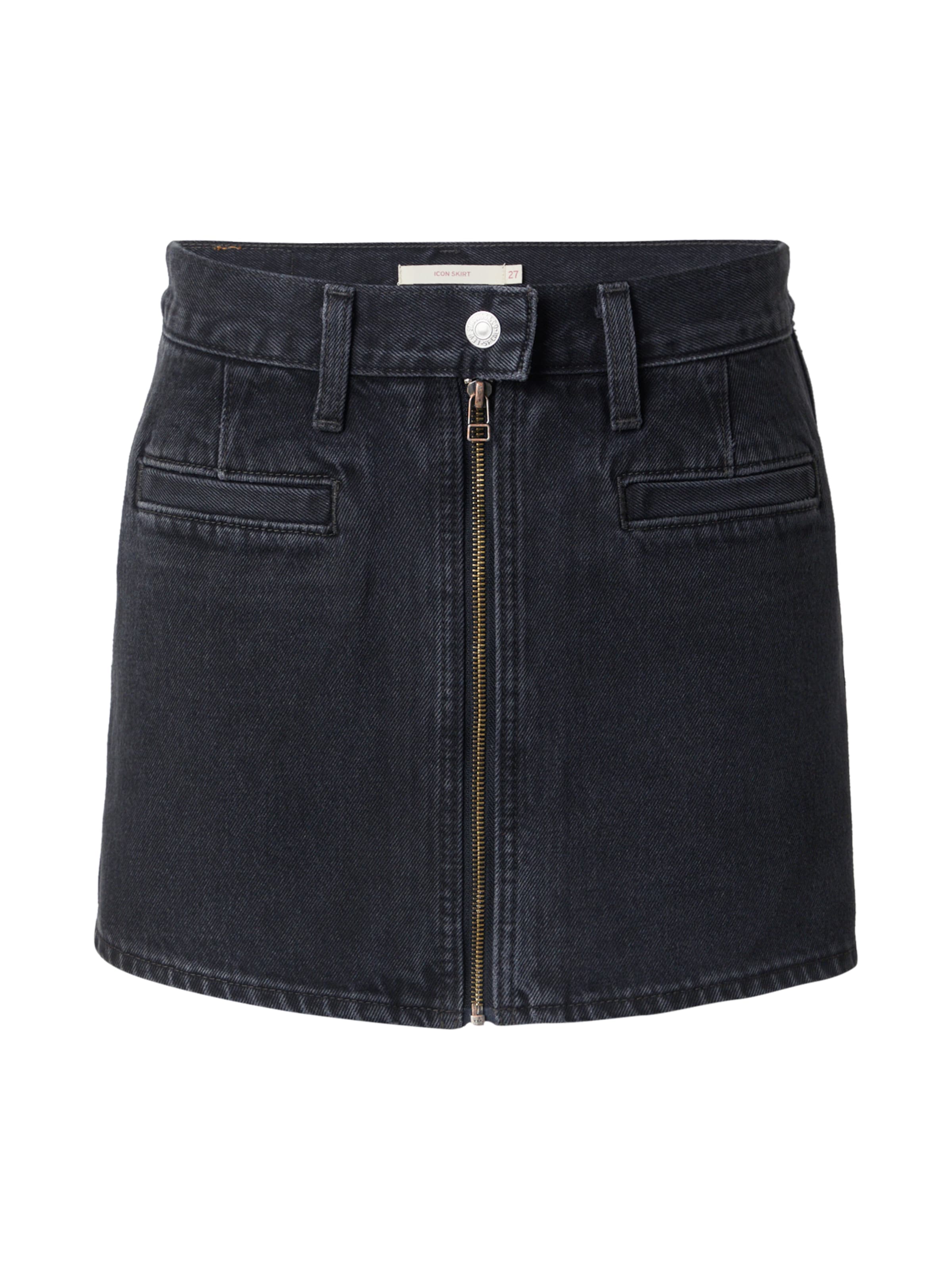 LEVI'S ® Hame 'Moto Skirt' värissä musta, Tuotenäkymä