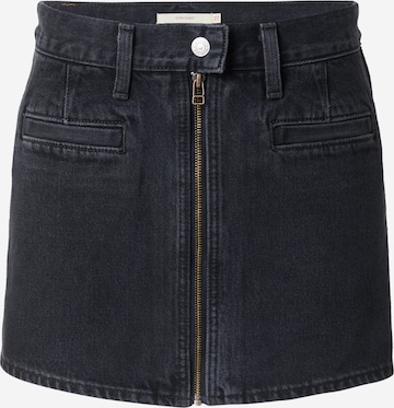 juoda LEVI'S ® Sijonas 'Moto Skirt': priekis