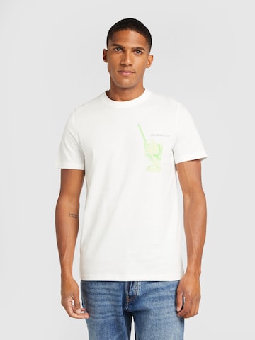 T-Shirt s.Oliver en blanc : devant