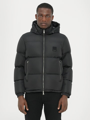 ARMANI EXCHANGE Téli dzseki - fekete: elől