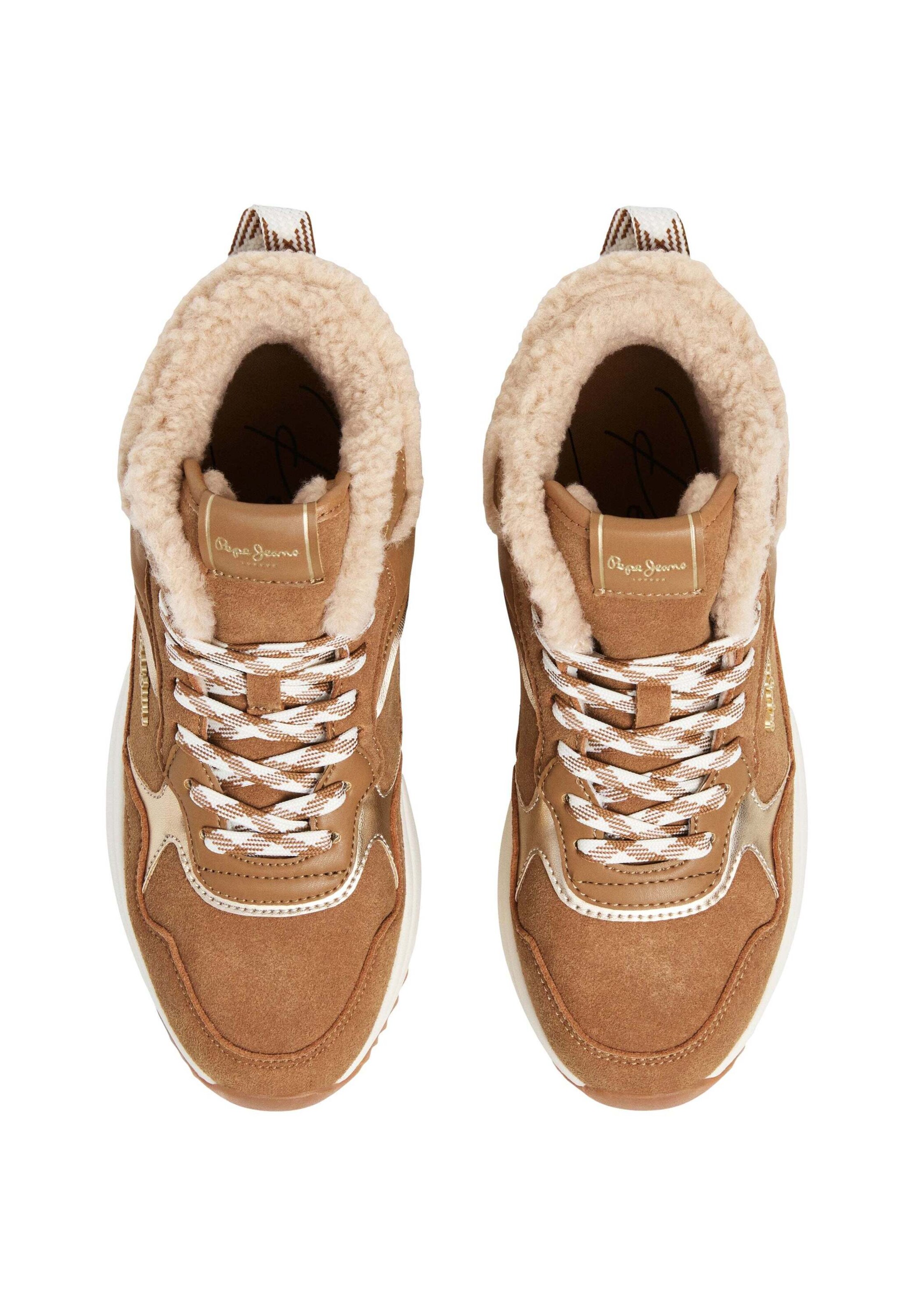 Pepe Jeans Sneaker 'Kimi' in Braun