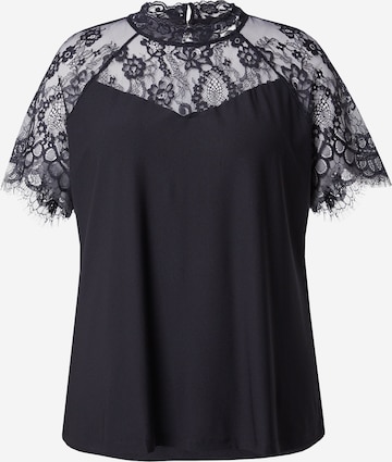 Vero Moda CurveMajica - crna boja: prednji dio