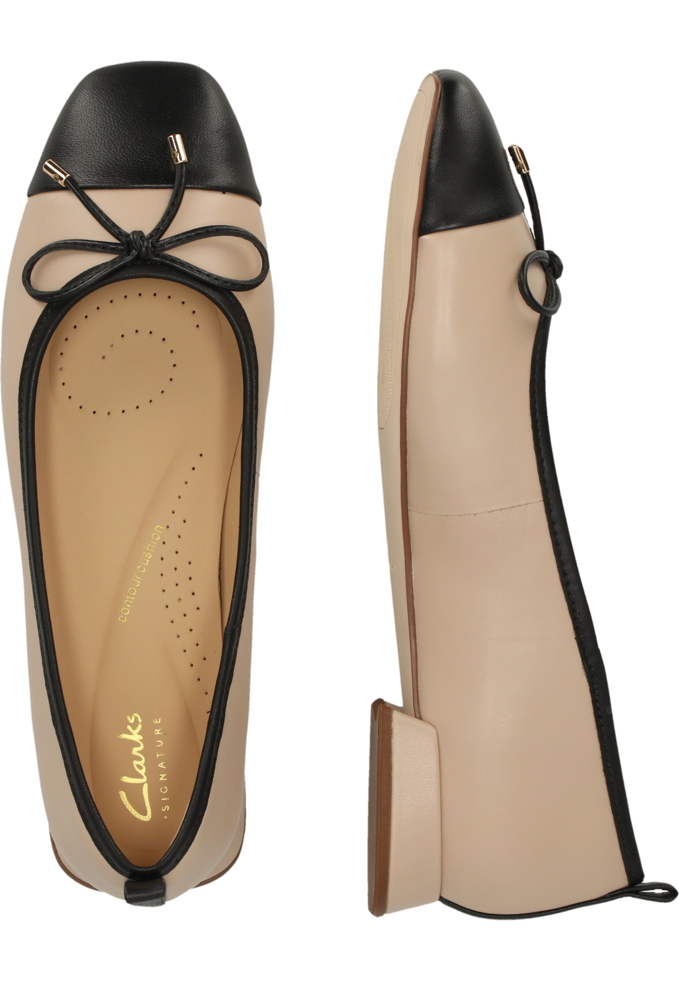 CLARKS Instappers 'Ubree15 Poppy' in Beige