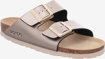 ROHDE Pantolette 'Alba' in Beige: Vorderseite