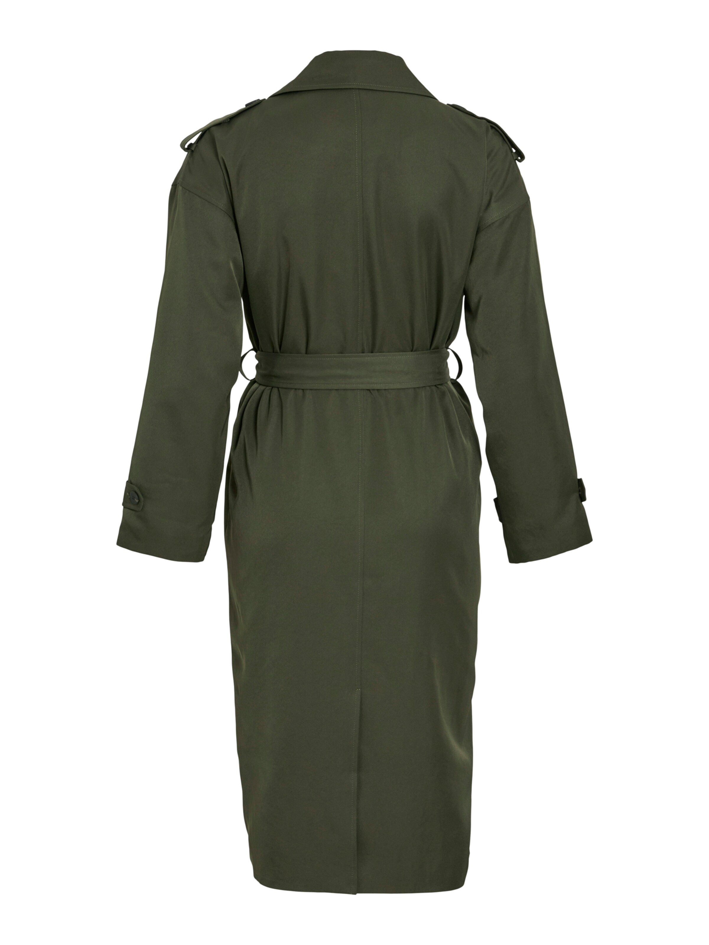 VILA Overgangsfrakke 'VIADDISON' i grøn