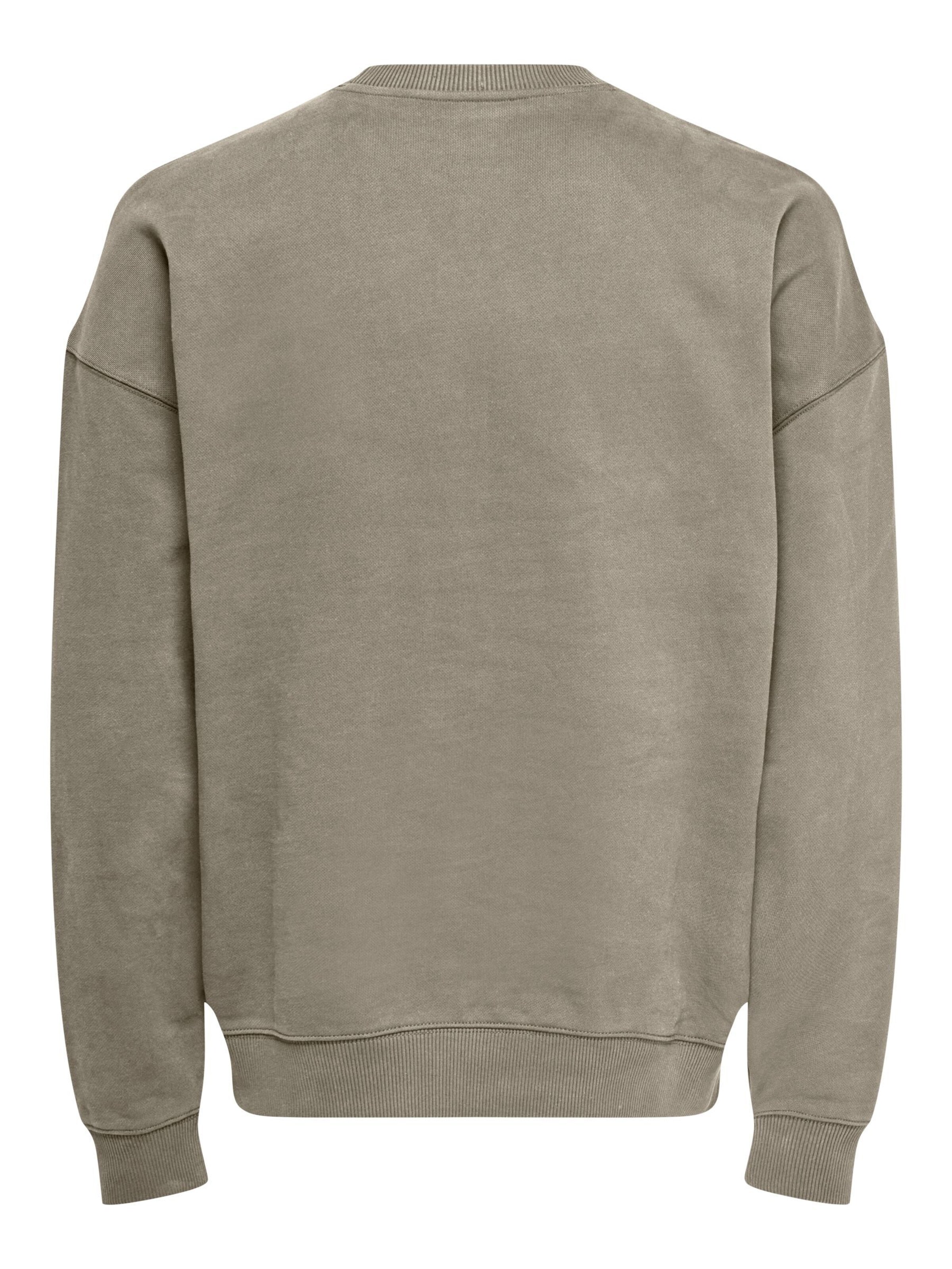 Only & Sons Sweatshirt 'ONSLucas' in Groen