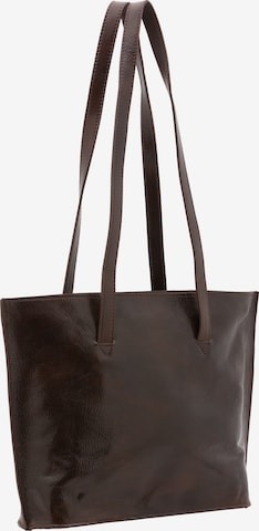 Sac bandoulière Viola Castellani en marron : devant