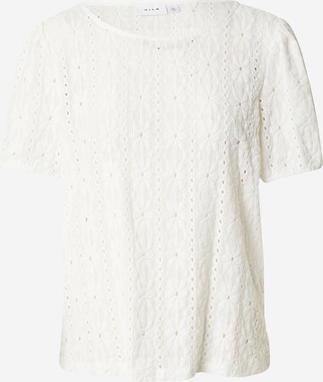 VILA Shirt 'KAWA' in White: front