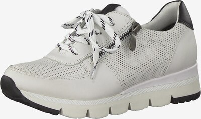 Sneaker bassa MARCO TOZZI di colore nero / bianco, Visualizzazione prodotti