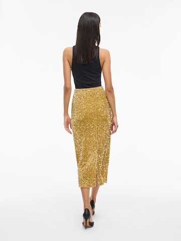 VILA Skirt 'VIBelieve' in Gold