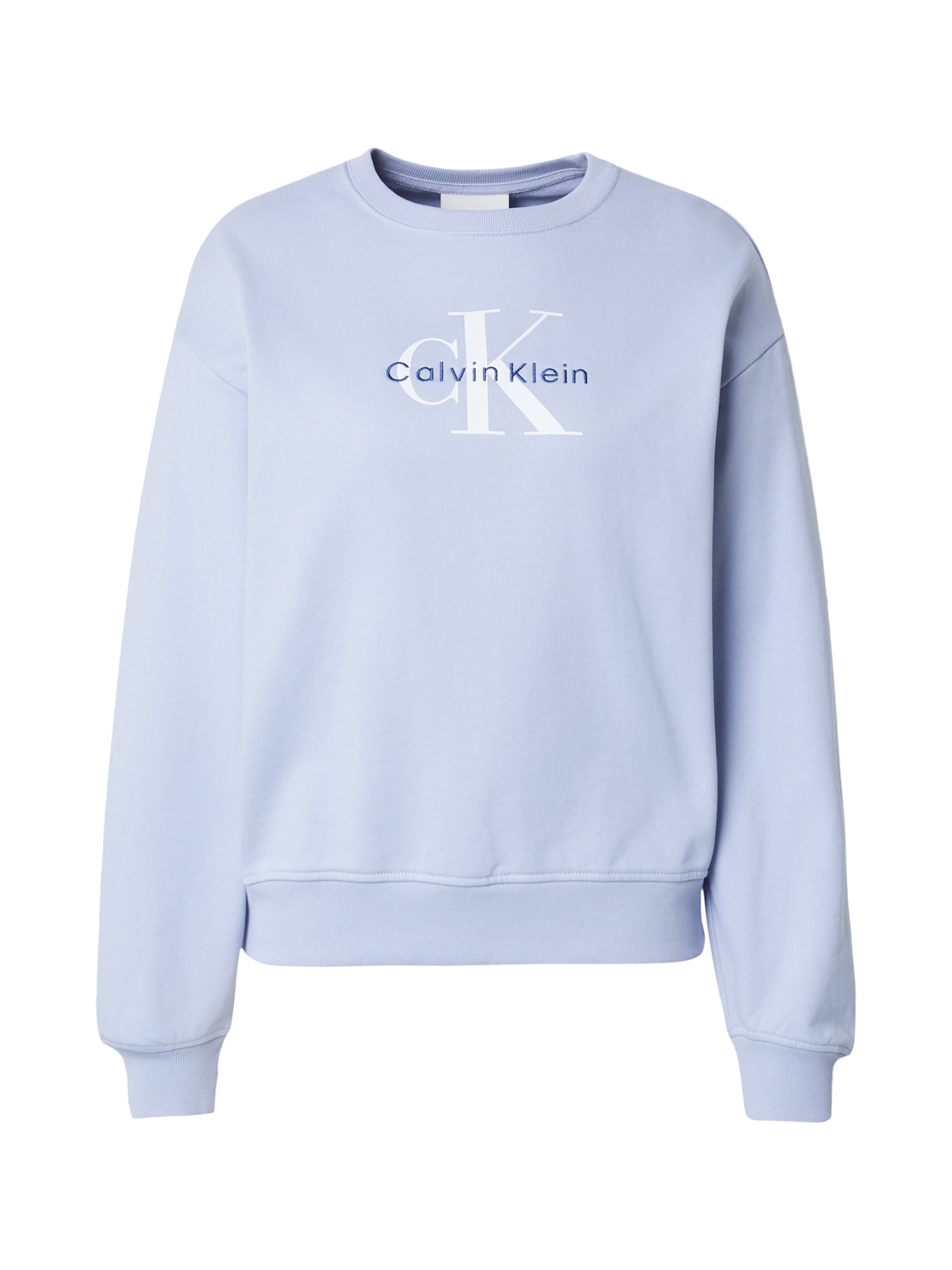 lillā Calvin Klein Jeans Sportisks džemperis: no priekšpuses