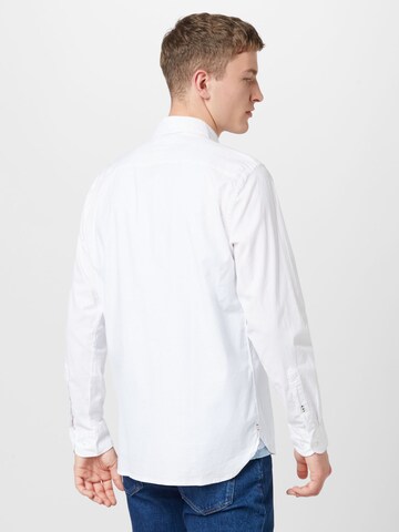 TOMMY HILFIGER Regular fit Button Up Shirt 'OXFORD' in White