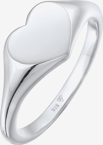ELLI - Anillo en plata: frente