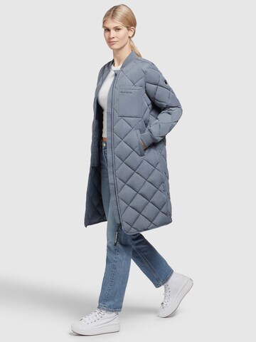 khujo Between-Seasons Coat in Blue