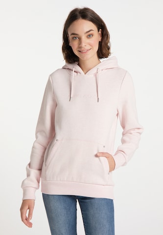 Sweat-shirt MYMO en rose : devant