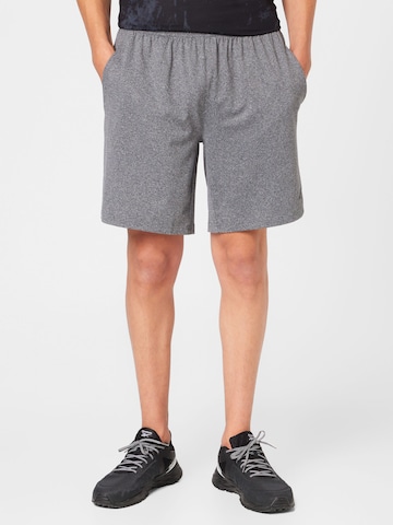 Regular Pantalon de sport 4F en gris : devant