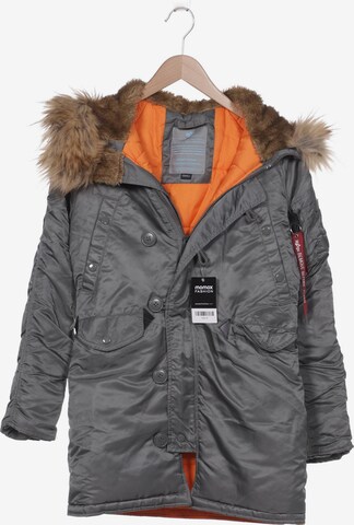 ALPHA INDUSTRIES Mantel XS in Grün: predná strana