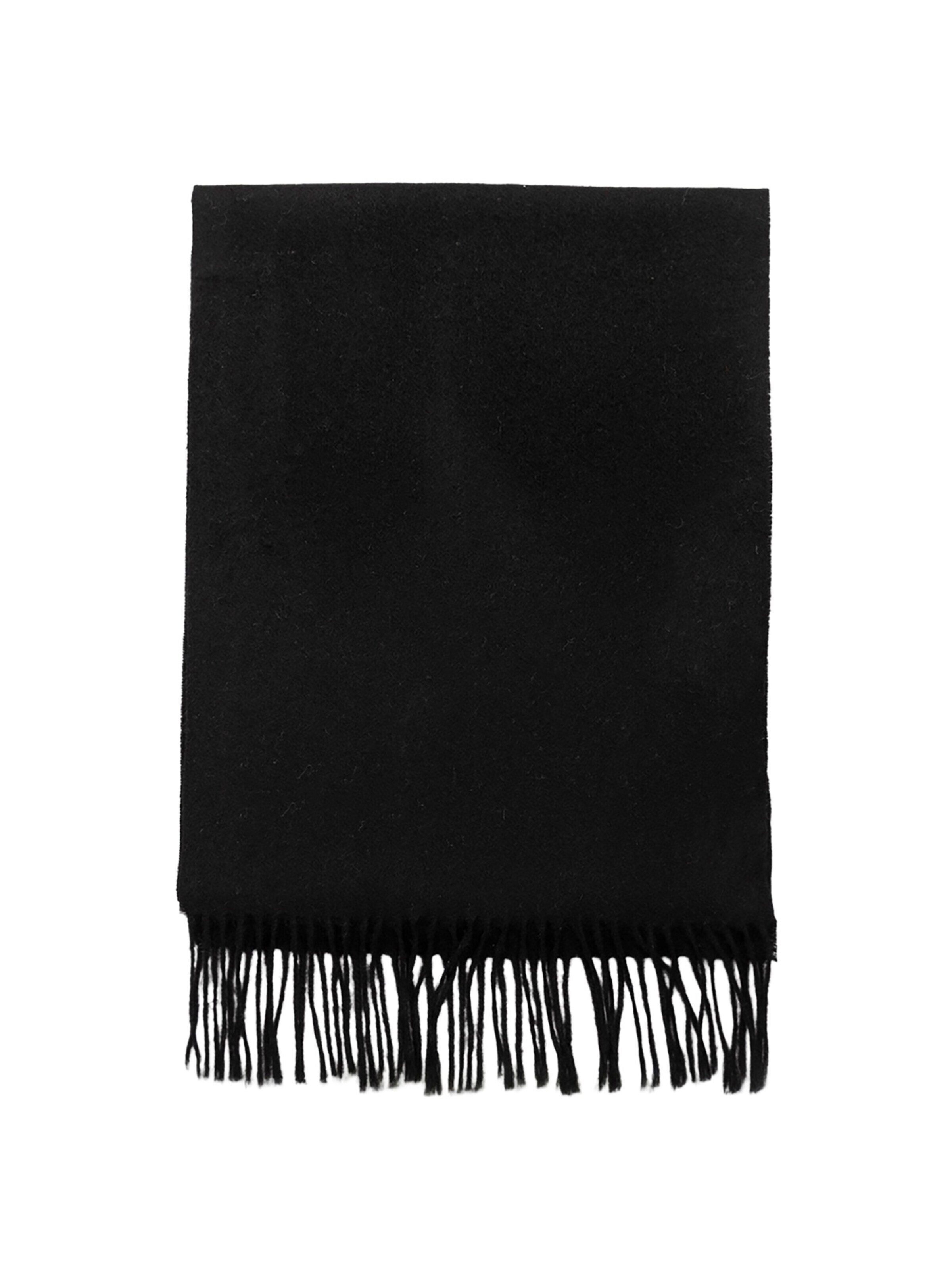 L'Arte Milano Shawl in Black: front