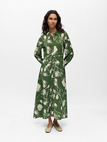 Rochie tip bluză 'OBJJACIRA' de la OBJECT pe verde: față