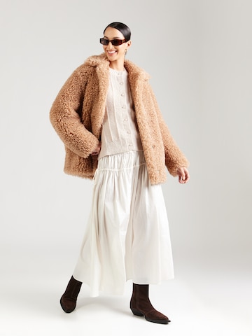 VILA Knit Cardigan 'VITULI' in Beige