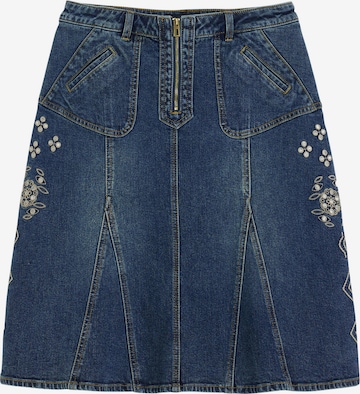 DesigualSuknja - plava boja: prednji dio