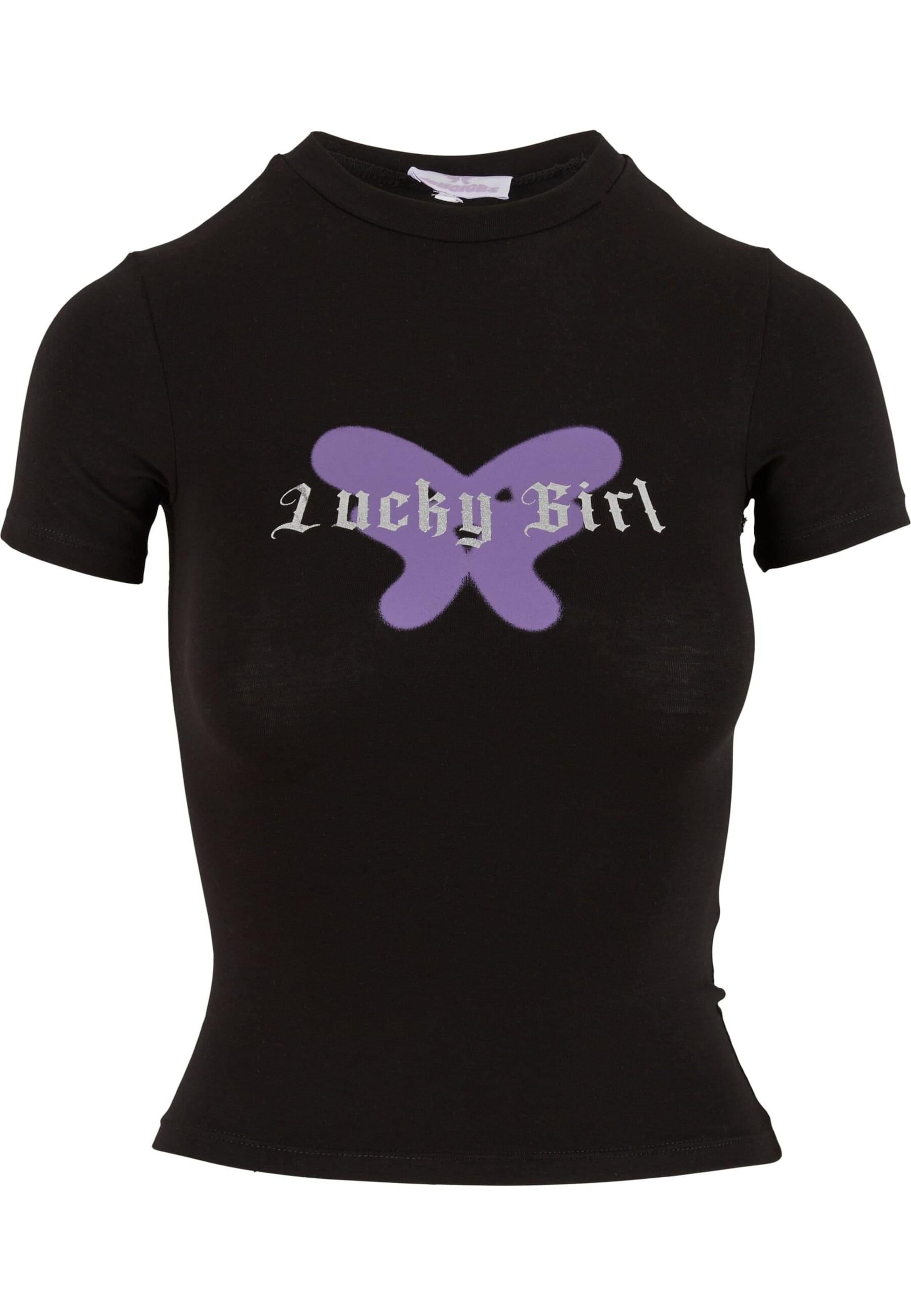 Felicious T-shirt i svart: framsida