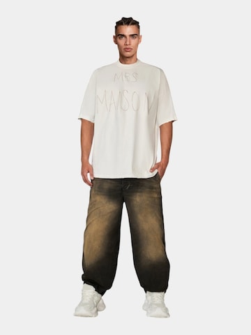 Maglietta 'BIT-CRUSH T-shirt - T17202' di Made By Society in bianco