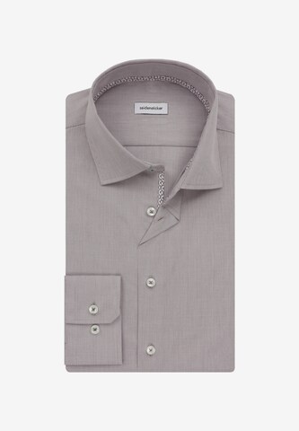 SEIDENSTICKER Slim fit Button Up Shirt in Grey