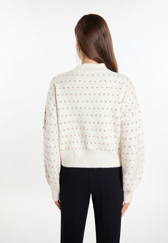 Pull-over 'Imane' faina en blanc