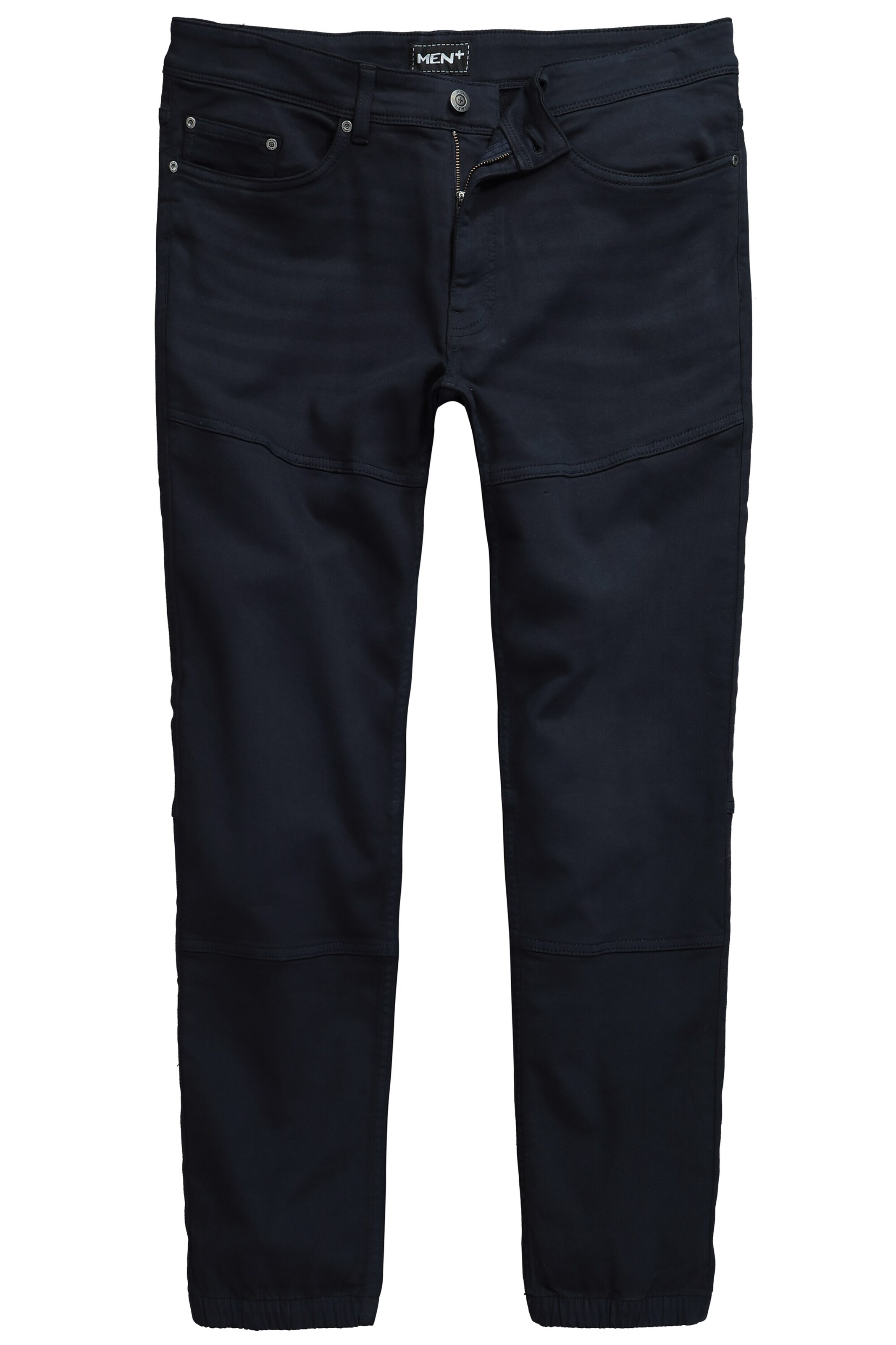 Men Plus Loosefit Hose in Blau: Vorderseite