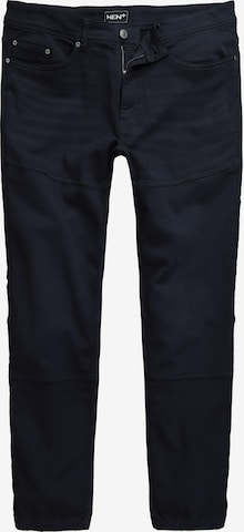 Men Plus Loosefit Hose in Blau: Vorderseite
