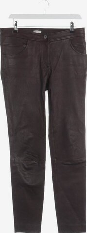 Brunello Cucinelli Pants in S in Brown: front