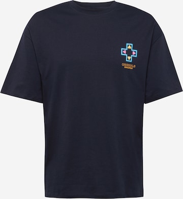 T-Shirt 'VIVID' JACK & JONES en bleu : devant