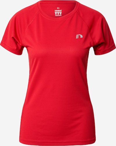 Newline Sportshirt in grau / rot, Produktansicht