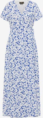 faina Dress in Blue: front