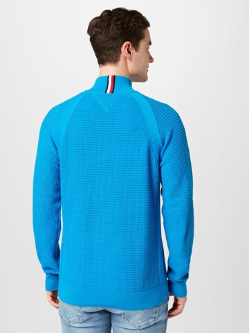 TOMMY HILFIGER Pullover in Blau