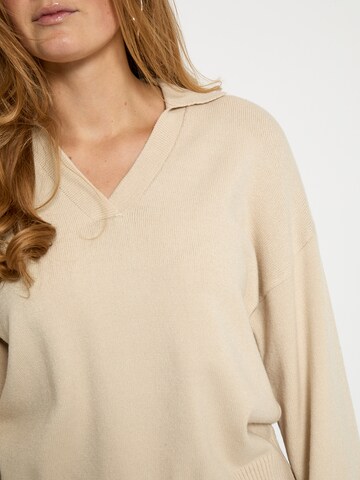 Pullover 'Mianna' di Peppercorn in beige