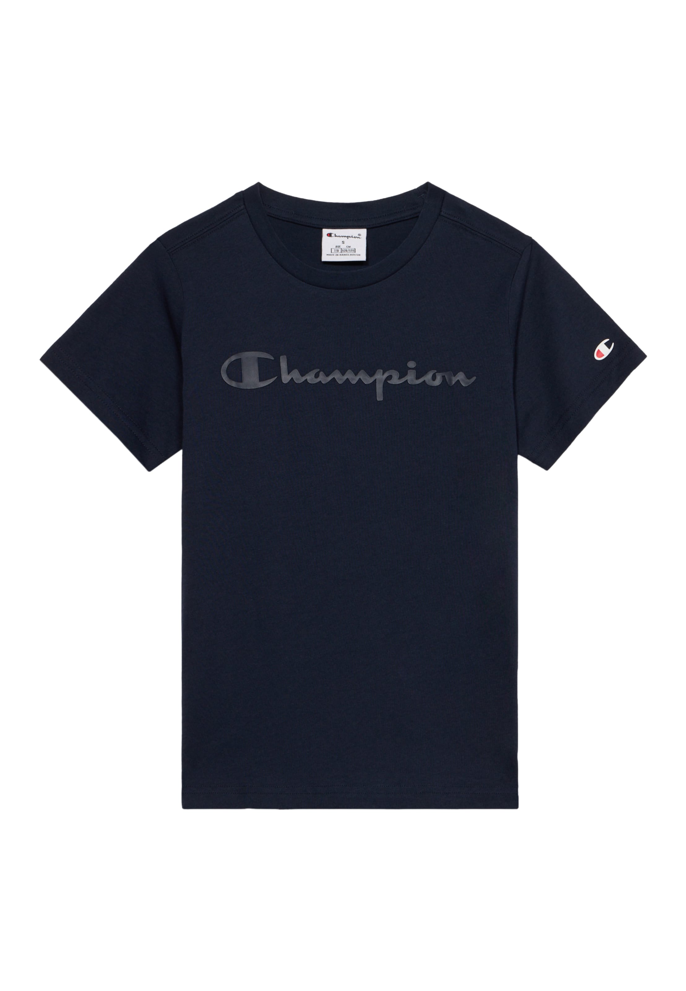 Champion T-Shirt en 104 en bleu marine / bleu nuit, Vue avec produit
