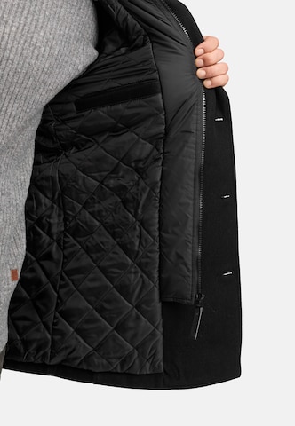 Manteau mi-saison 'Lunil' INDICODE JEANS en noir