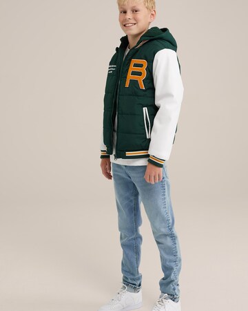 WE Fashion Between-season jacket in Grey