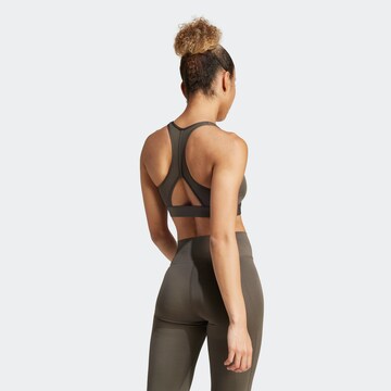 ADIDAS PERFORMANCE Bustier Sport-BH in Grün